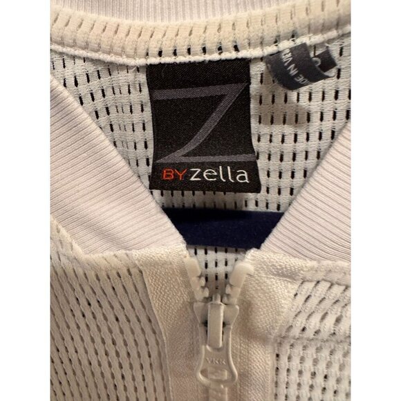 Zella Mesh Bomber Jacket With Zipper Closure & Pockets Women's Size XS - Picture 9 of 9